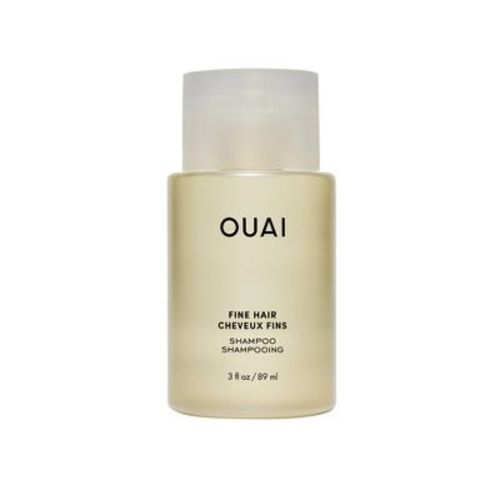 OUAI Fine Hair Shampoo - Travel Size - 3.4 fl oz: Thickening, Strengthening, Volumizing, Nourishing