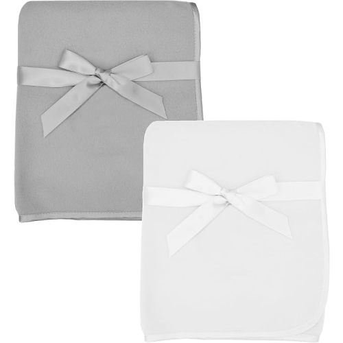 American Baby Company 2-Piece Fleece Blanket (30" x 30")