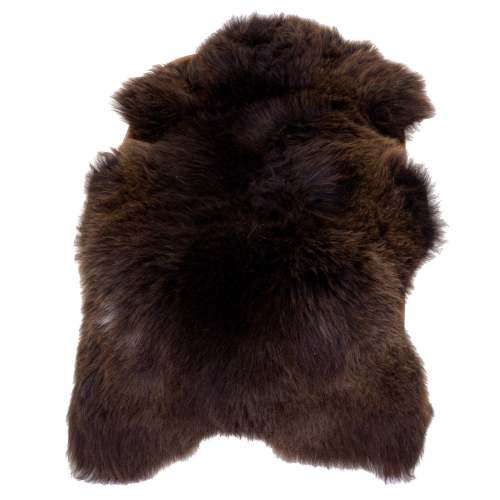 Large Thick Cushy Dark Brown