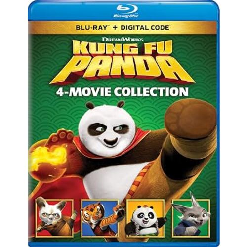 Kung Fu Panda: 4-Movie Collection - Blu-ray + Digital
