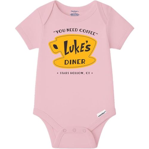Brain Juice Tees Lukes Diner Baby One Piece