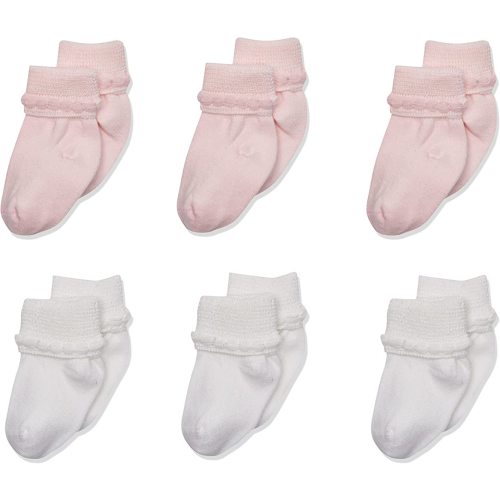Jefferies Socks Unisex-Baby Newborn Bubble Stitch Rock-A-Bye Bootie 6 Pair Pack