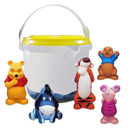 Disney Store Unisex-Children Bath Set (Winnie The Pooh) - Kids Bath Accessories with Beloved Disney Characters - Colorful and Fun Bath Time Essentials for Kids - Suitable for All Ages