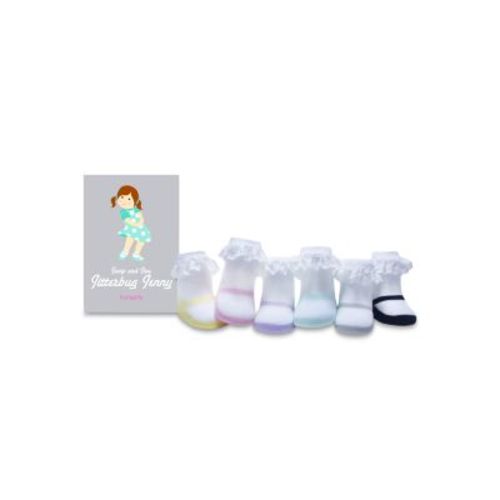 Girls' Jump & Jive Jitterbug Jenny Socks, Pack of 6 - Baby