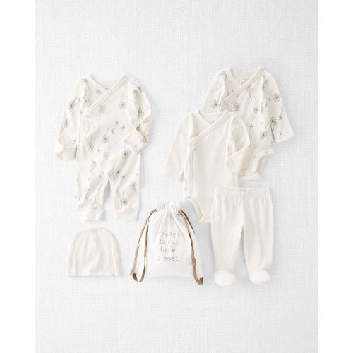 Baby 6-Piece Organic Cotton Hand-Picked Gift Set - Little Planet | Carter's