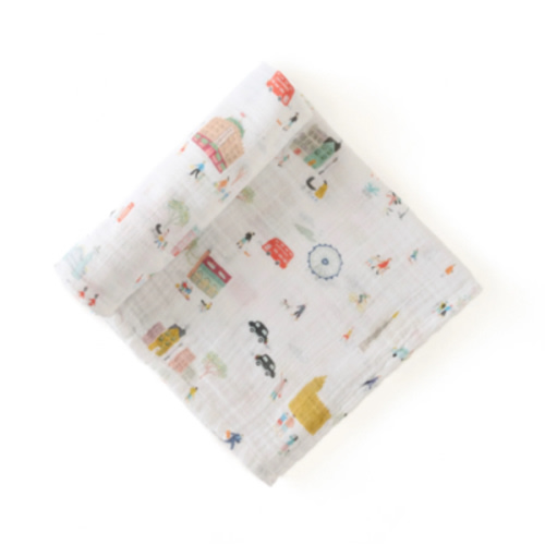 Organic Cotton Muslin Swaddle
