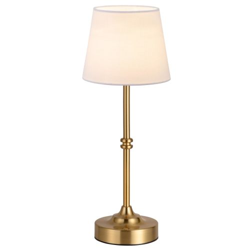 Amazon.com: Kakanuo Cordless Table Lamp, Rechargeable Battery Operated, Brass, 1 Pack | 4000mAh Battery, USB-C Charging, 3000K Warm Light, Touch Control, Stepless Dimming, Bedside, Dining Table, Living Room