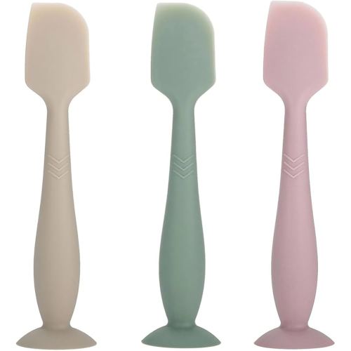 Diaper Cream Spatula Butt Spatula Baby Diaper Spatula, Soft Silicone Butt Paste Spatula Diaper Rash Cream Applicator Diaper Cream Brush with Suction Cup Base