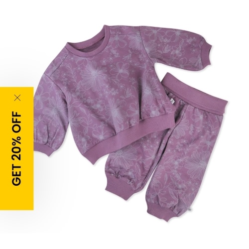 2-Piece Cozy Sweatsuit Set | Honest Baby Clothing