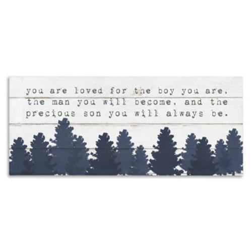 Isabelle & Max™ Yelton You Are Loved for the Precious Son You Are Forest Kids Wall Décor & Reviews | Wayfair