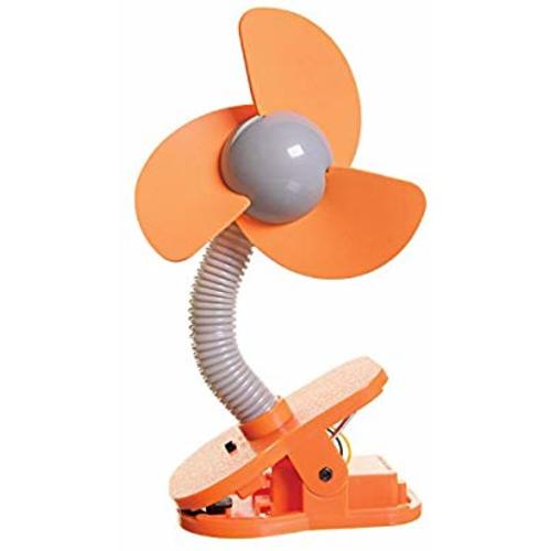 DreamBaby T03 - Stroller Fan - Orange Silver - Orange/Silver