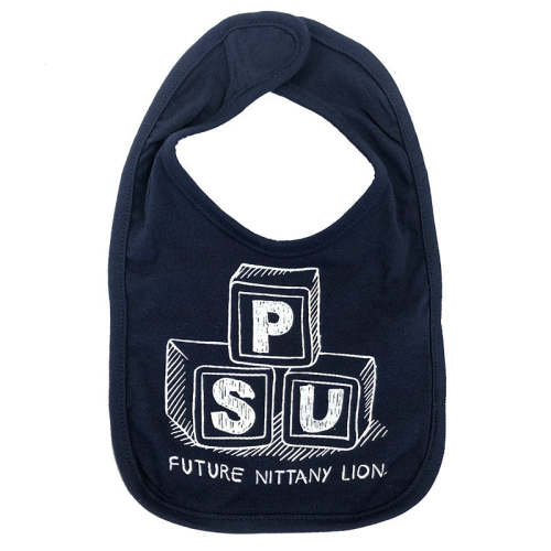 Infant PSU Building Block Bib | Lion's Pride