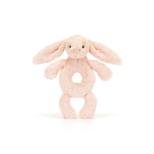 Bashful Bunny 7-Inch Ring Rattle