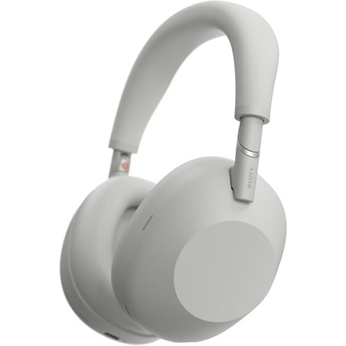 Sony WH-1000XM6 The Best Noise Canceling Wireless Headphones, HD NC Processor QN3, 12 Microphones, Adaptive NC Optimizer, Mastered by Engineers, Studio-Quality, 30-Hour Battery, Platinum Silver