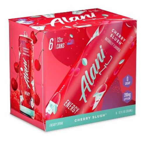 Alani Cherry Slush Energy Drink - 6pk/12 fl oz Cans
