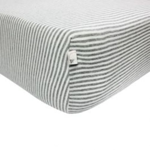 Stripe Organic BEESNUG™ Fitted Crib Sheet | Burt's Bees Baby™