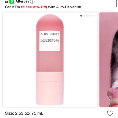 Watermelon Glow Ultra-Fine Mist - Glow Recipe | Sephora