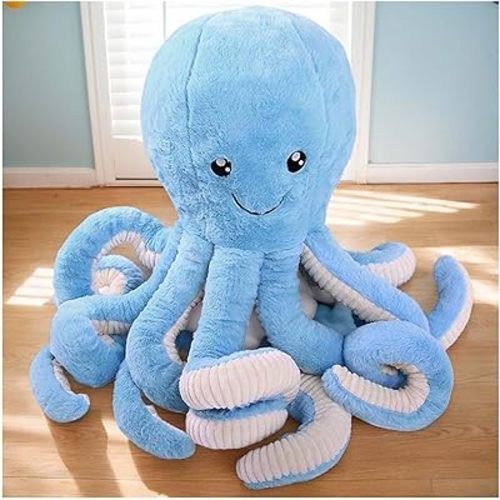 Wemi Cute Octopus Stuffed Animals Octopus Plush Doll Play Toys for Kids Girls Boys Adults Birthday Xmas Gift Present