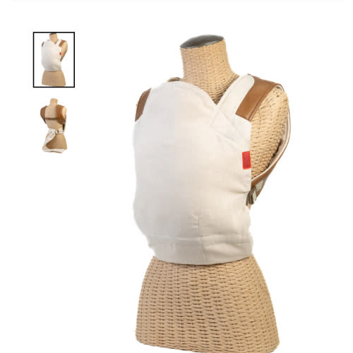 Sakura Bisque and Walnut Leather Scout Carrier $320