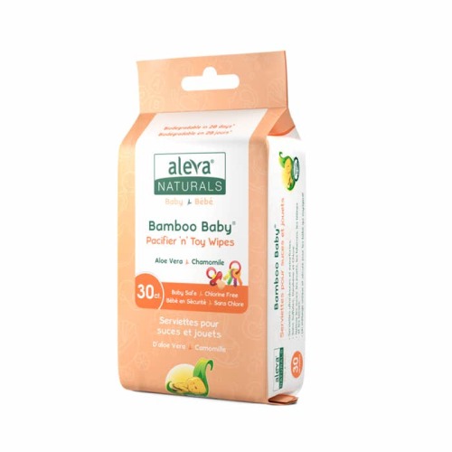 Bamboo Pacifier & Toy Wipes (30ct)