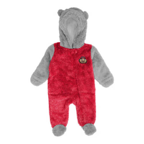 Infant Ohio State Buckeyes Teddy Scarlet/Gray Fleece – Shop OSU Buckeyes