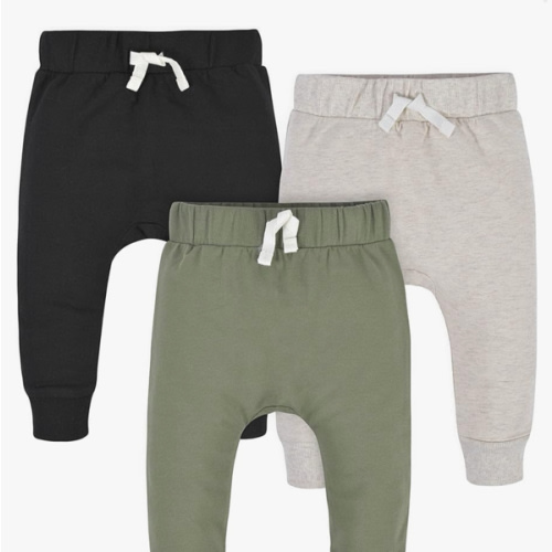 Gerber Baby-Boys Toddler 3-Pack Jogger Pants