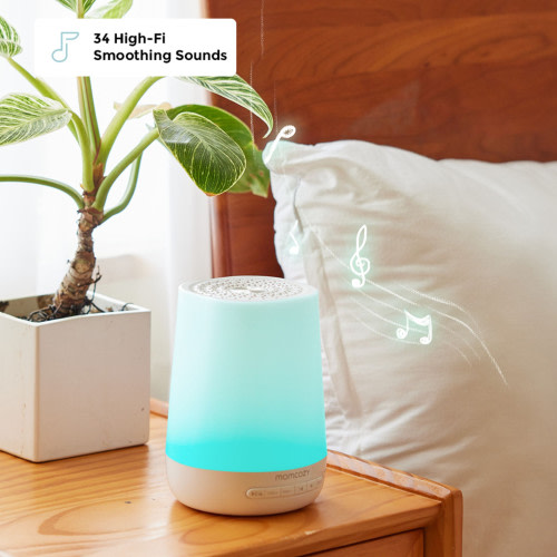Momcozy White Noise Machine for Baby (Blue)