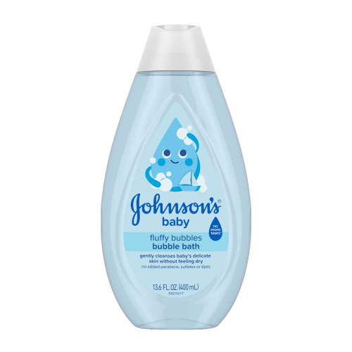 Johnson's Baby Fluffy Bubbles Bubble Bath, Hypoallergenic, 13.6 fl. oz