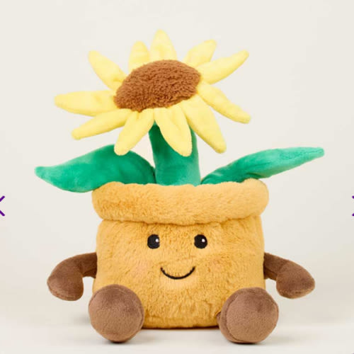 Yellow Flower Pot Warmies