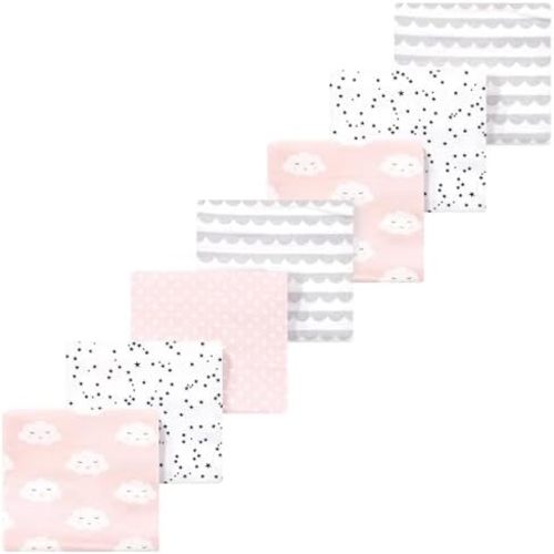 Luvable Friends Little Treasure Flannel Receiving Blankets 7pk