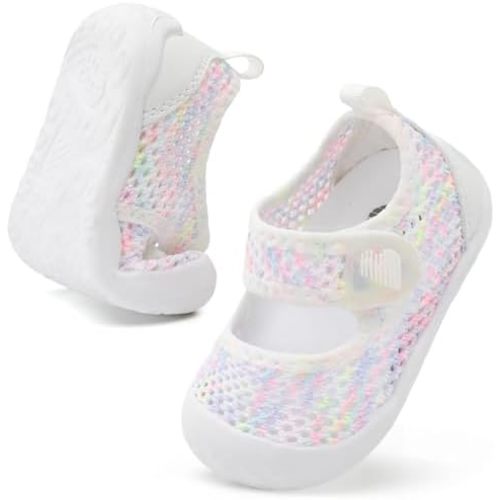 BARERUN Toddler Water Shoes Barefoot Water Shoes for Kids Baby Wide Aqua Socks with Arch Support Quick-Dry Breathable Boys Girls Sandals Walking Shoes for Beach Swim Pool Shoes