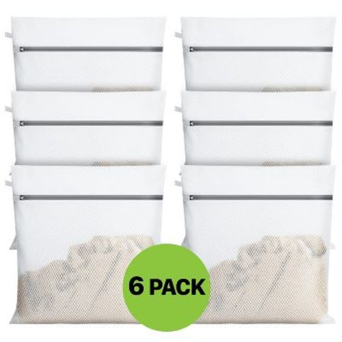 Garnen 6 Pack Large Mesh Laundry Bags for Washing, Travel Laundry Bags Delicates Laundry Bags Mesh Wash Bag, Lingerie Bags Washing Machine for Bras