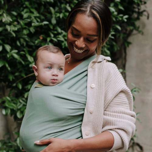 Boba Classic Baby Wrap Sage Green – Boba Inc.
