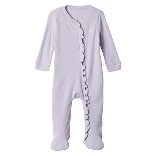 GAP baby-girls Two Way Zip Footed One-piece Outfit
