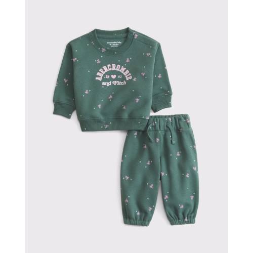 baby graphic logo set