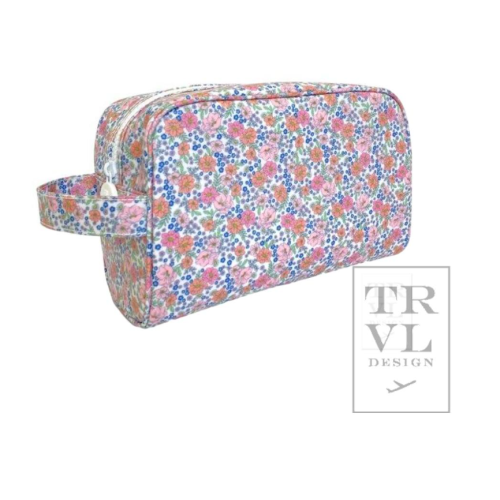 TRVL Stowaway Toiletry Bag - Garden Floral