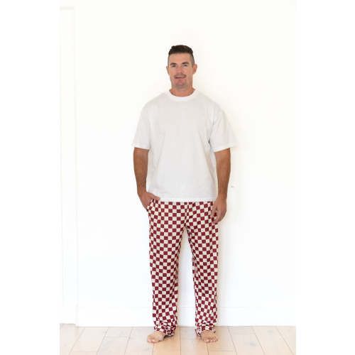 CRANBERRY CHECKER | MEN'S PANTS