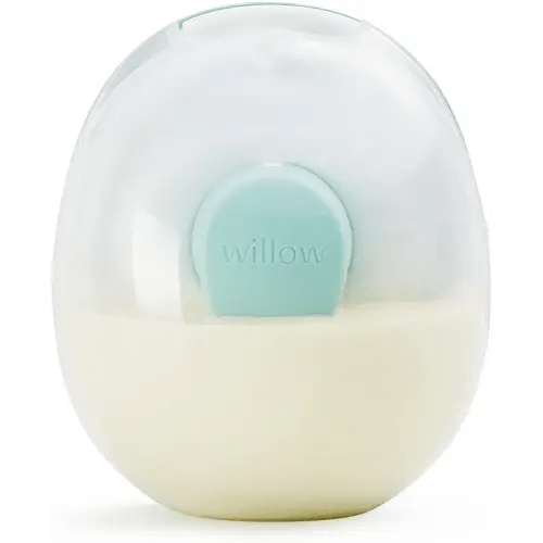 Willow Go Pump Reusable Breast Milk Containers, 2 Ct, Holds 7 oz. Per Container, Breastfeeding Essential for The Willow Go Wearable Breast Pump, Hands-Free Pumping