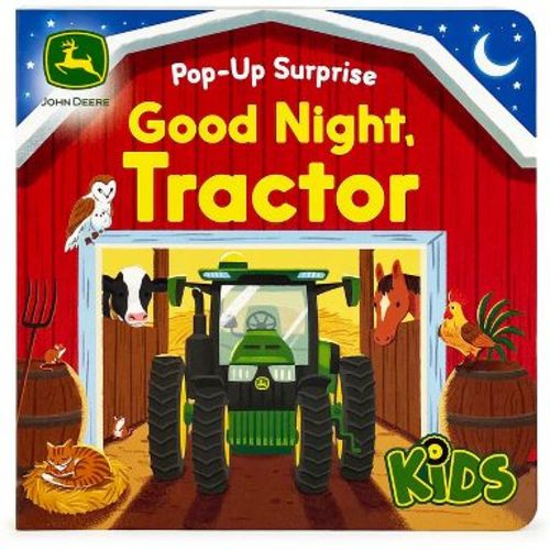 John Deere Kids Good Night Tractor - by Jack Redwing (Board Book)