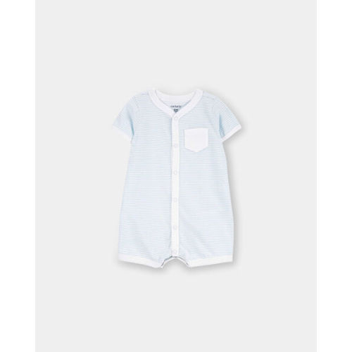 Baby Boy Cloud Romper - Blue | Carter's
