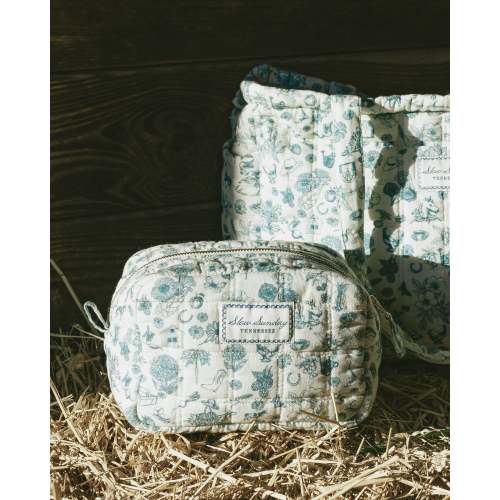 Quilted Cosmetic Bag