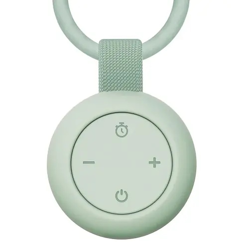 Portable Baby Sound Machine [White Noise for Babies Kids Adults][Sleep Soother][Timer Function][12 Soothing Sounds] 15 Hours Battery Life, Registry Gift,Shower,Clips on Baby Stroller.Mint