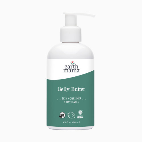 Earth Mama Belly Butter - Unscented, 8 Fl Oz