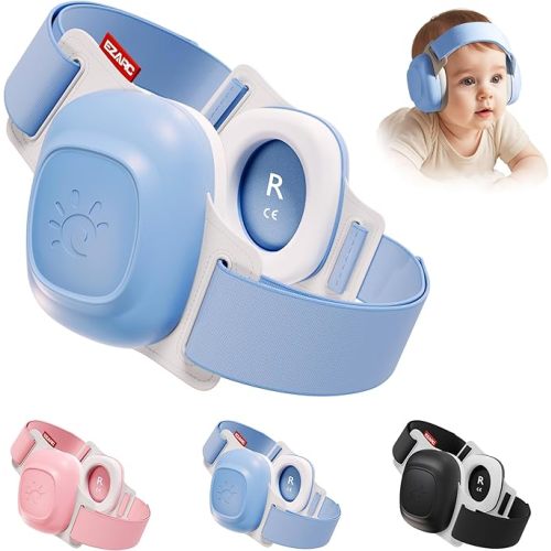 EZARC Baby Ear Muffs for Noise Protection – 25dB Noise Cancelling Headphones for Newborns, Infants & Toddlers (3–48 Months)