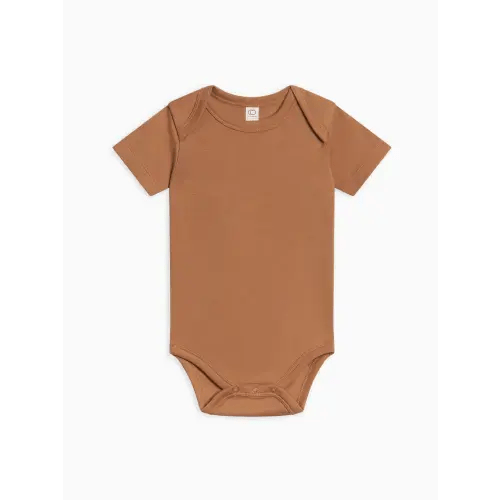 Short Sleeve Bodysuit - Chai
