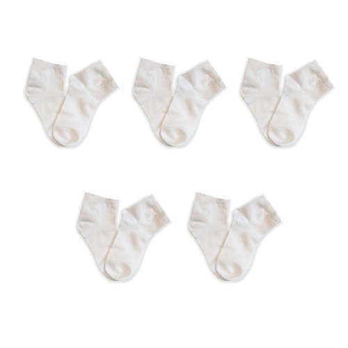SmoothToe™ Essentials – Sensory-Friendly Seamless Toe Ankle Socks 5-Pack