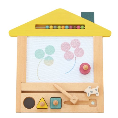 Wooden House Magic Drawing Board | Dog – StarryBird Kids