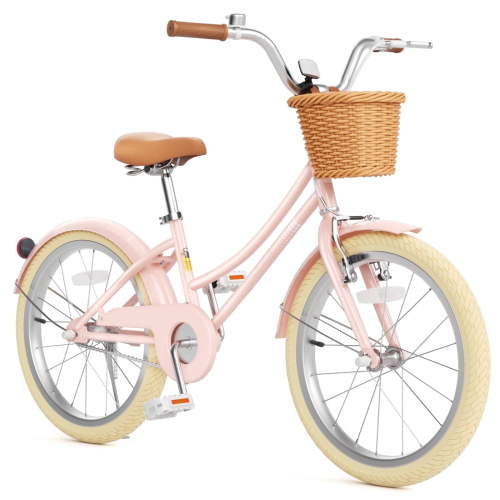 XJD, Girls Bike, 20 Inch, Adjustable Seat Handlebar with Basket