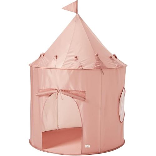 3 Sprouts Kids Play Tent - Sustainable Recycled Fabric – Fun Spacious Childs Playhouse for Indoor Games for Boys & Girls - Durable Fort Pop Up House for Toddlers & Children Age 3-10 - Pink