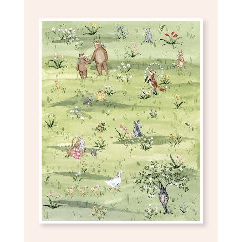 Zoo Carousel Print – Riley Sheehey